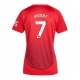 Manchester United Mason Mount #7 Replike Domaci Dres za Ženska 2024-25 Kratak Rukav